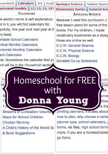Free Homeschool Printables Donna Young