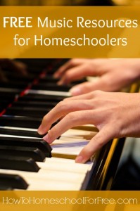 FREE Music Resources for Homeschoolers