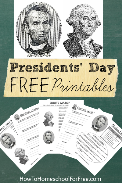 Download eight different FREE Presidents Day worksheets for the elementary grades!!