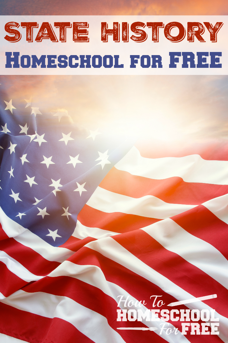 FREE homeschool history resources for your state! Printables, games, activities, and more!