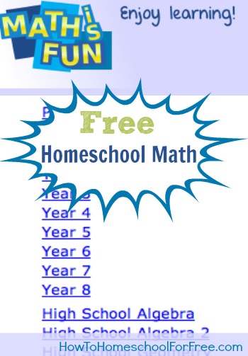 Free and FUN homeschool math curriculum with lots of printable worksheets!