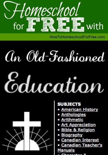 Give your kids an old-fashioned (and well-rounded) education with this FREE homeschool curriculum!