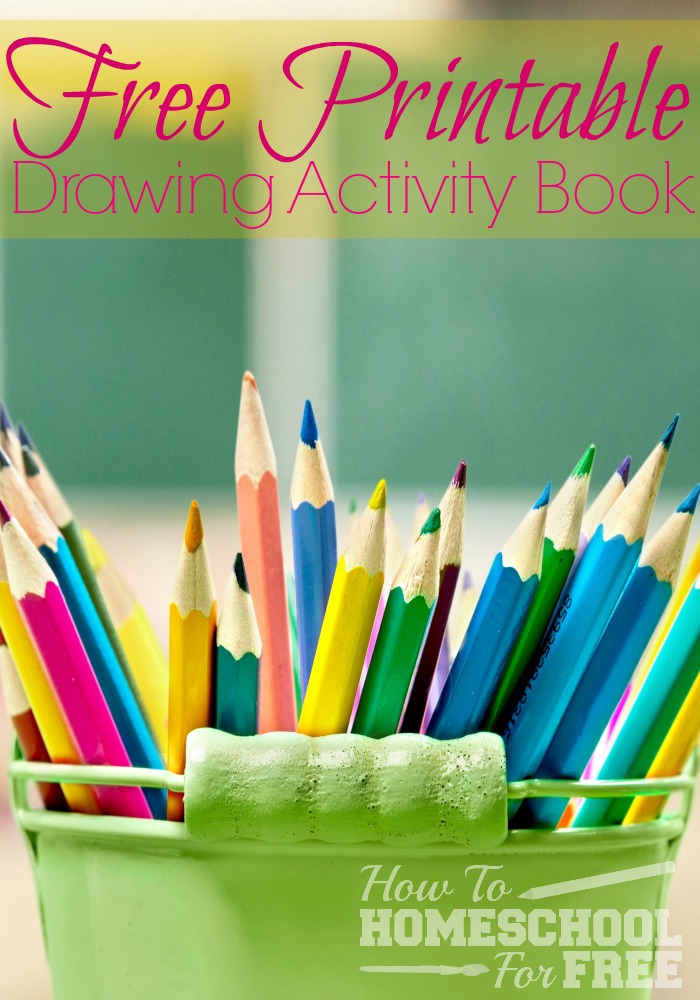 Check out this FREE How To Draw activity book for kids!