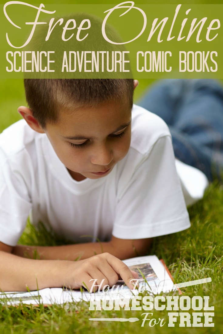 Kids learn Science through these awesome adventure comics!