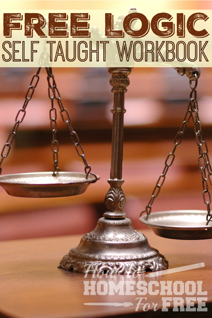 Your student can learn logic on their own with this FREE teach yourself workbook!