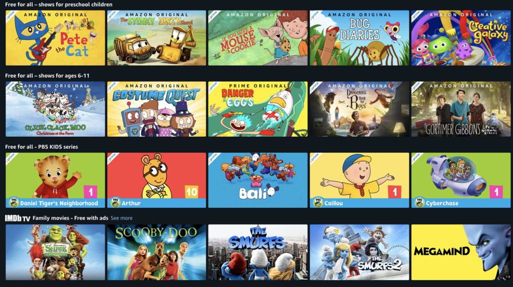 KID Shows Now FREE To Stream on Amazon PBS Kids Preschool