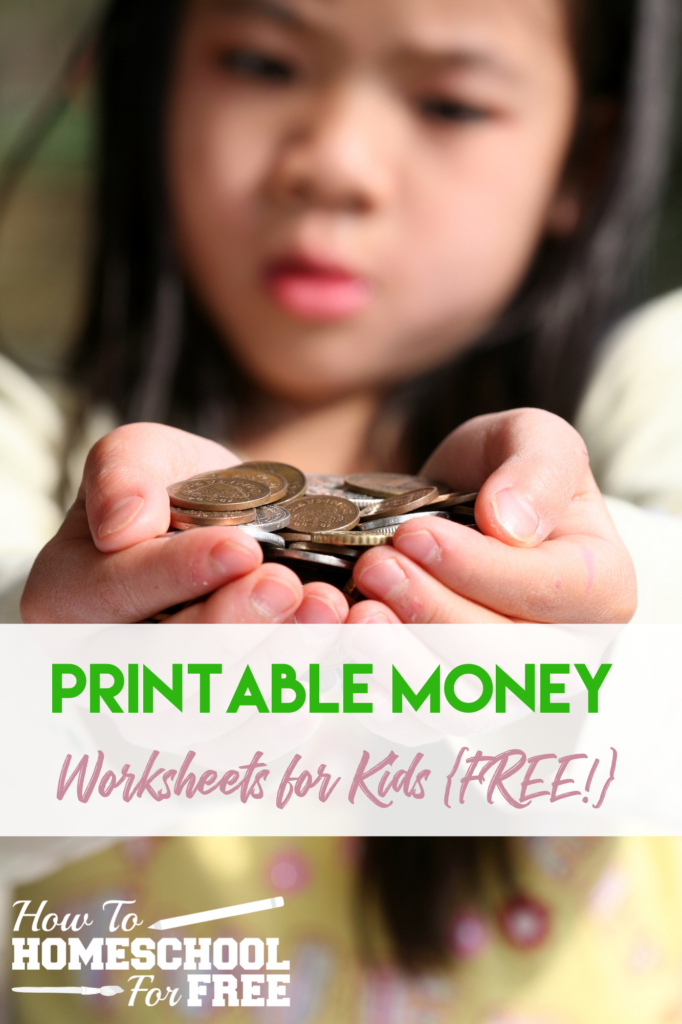 Free Printable Money Worksheets for Kids!